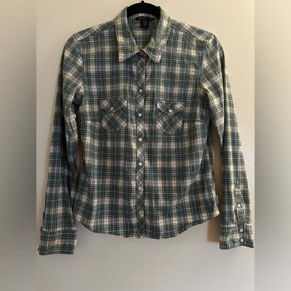 Abercrombie & Fitch Vintage Plaid Button-Up Shirt